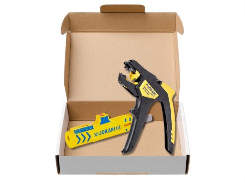 Jokari MESTER 3 CSOMAG No.15 Secura kábelcsupaszító+Super 4 Pro automata blankoló