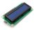 16 x 2 LCD kijelző I2C kommunikációval / IIC/I2C Kék háttérvilágítású 1602 LCD Display Modul Arduino-hoz