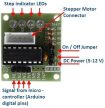 Léptető motor DC 5V (4 fázis, 5 vezetékes) + ULN2003 motorvezérlő 28BYJ-48