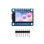    IPS kijelző 0.96 Inch 7Pin HD Color TFT LCD - SPI ST7735 Module - Forrasztott pin kivitelű