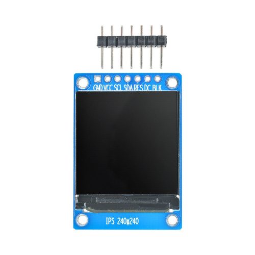 IPS TFT LCD kijelző 240*240 1.3 Inch - 3.3V ST7789 Driver Module