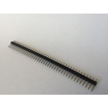 2,54mm egysoros pin (Apa) pinsor 1 x 40 db 