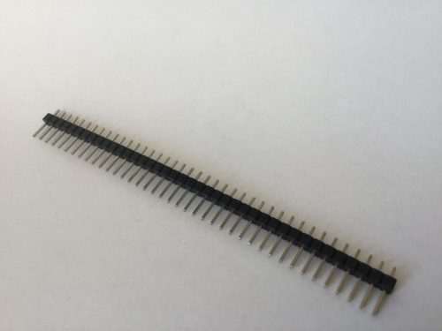 2,54mm egysoros pin (Apa) pinsor 1 x 40 db 