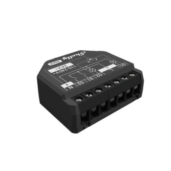   Shelly 2PM Gen3 WiFi + Bluetooth, két áramkörös okosrelé, áramfogyasztás-méréssel, redőnyvezérléssel