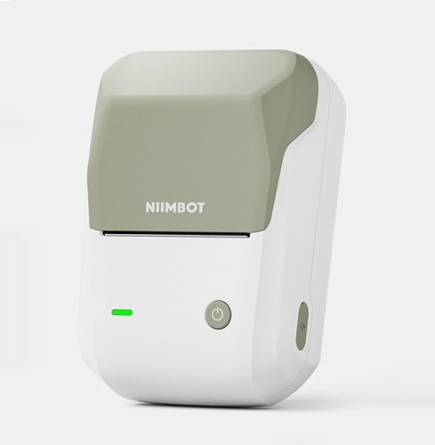 Niimbot B1 vezeték és tinta nélküli hordozható címkenyomtató (Zöld)