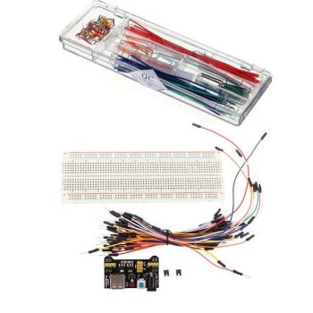   Breadboard + MB102 tápegység + 65 Jumper kábel + Dupont KIT