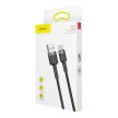 USB-USB-C kábel Baseus Cafule 3A 0,5m (szürke-fekete)