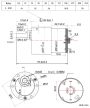 Áttételes DC Motor 12V Gear box 900 RPM / 0,17 kg.cm - JGB37-520