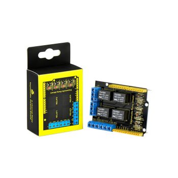 Keyestudio relé shield 4CH 5V -  Arduino Uno-hoz