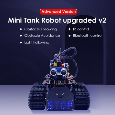 Keyestudio DIY Mini Tank Robot V2.0 - okos robot Arduinohoz