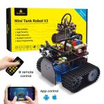   Keyestudio DIY Mini Tank Robot V3.0 - Smart robot Arduinohoz - Bluetooth