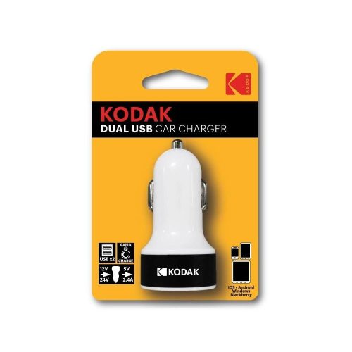 Kodak autós DUAL USB Töltő Adapter (30411845) 