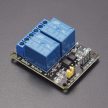 Relé modul 2 csatornás (12V)