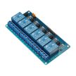 Relé modul 6 csatornás (12V)