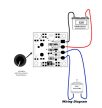 Motor fordulatszám szabályozó PWM 1803B ( DC 1.8V 3V 5V 6V 12V/2A)