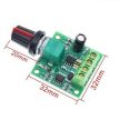 Motor fordulatszám szabályozó PWM 1803B ( DC 1.8V 3V 5V 6V 12V/2A)
