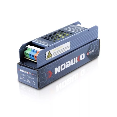 NOBUKO C Series 12V 36W IP20 Fémházas Led Tápegység 