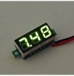 Mini digitális voltmérő - kétvezetékes- 0,28" kijelző - 2,5V-30V -ZÖLD