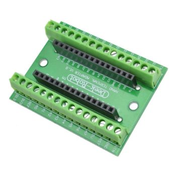 Arduino Nano-hoz I/O shield - sorkapcsos