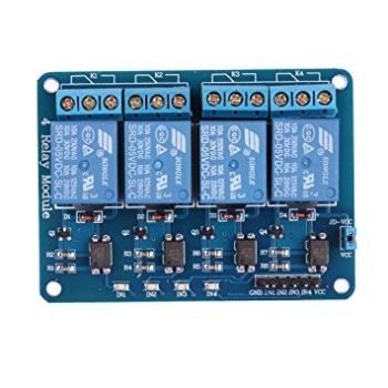 Relé modul (4 relés 5V)