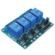 Relé modul (4 relés 5V)