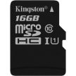 Kingston 16GB Canvas Select 80R Class 10 UHS-1 microSDHC memóriakártya 