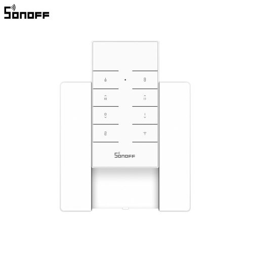 Sonoff RM433 RF (rádiófrekvenciás) 8 gombos távirányító + fali tartó