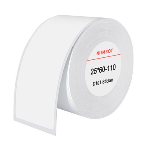 Niimbot címke / etikett 25x60mm , 110db, D101 típushoz 