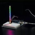   8-bites WS2812 5050 RGB LED Display modul futófény board Arduino-hoz 