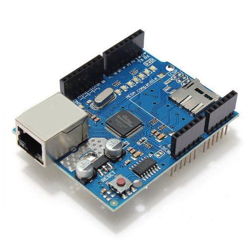 Ethernet Shield modul W5100 Micro SD kártya foglalattal Arduino-hoz