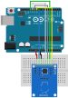 RC522 NFC/RFID controller író/olvasó + kártya + kulcstartó 