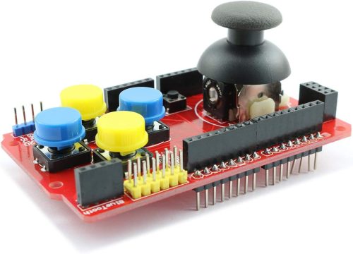 JoyStick shield modul nyomógombbal Arduinohoz
