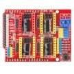 3 tengelyes léptetőmotor meghajtó panel, Arduino Uno-hoz CNC Shield V3 - A4988 kompatibilis