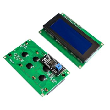   20 x 4 LCD kijelző I2C kommunikációval / IIC/I2C Kék háttérvilágítású 2004 LCD Display Modul Arduino-hoz