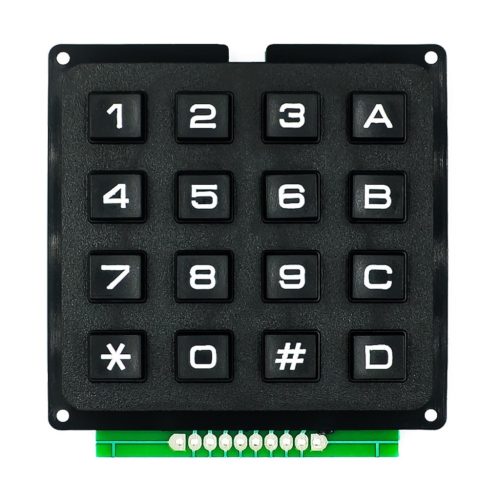 4×4 mátrix mechanikus billentyűzet - 16 gombos 