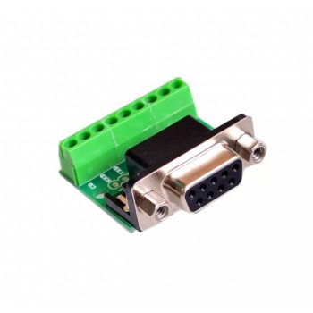 DB9 sorkapcsos csatlakozó terminal - RS232 - RS485 - ANYA