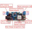 XY-3606 - DC-DC step down modul USB töltő 9-36V --> 5V 5A