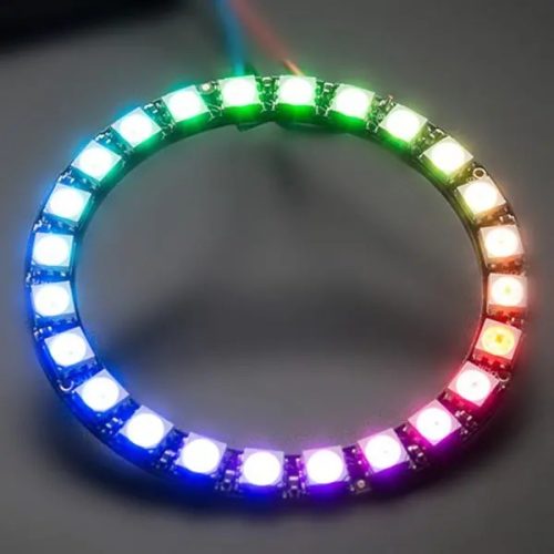 24 bites WS2812 5050 RGB LED köralakú