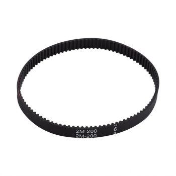  GT2 - 200mm hosszú bordásszíj - folyamatos - timing belt 6mm-es szíjhoz - 200-2GT-6