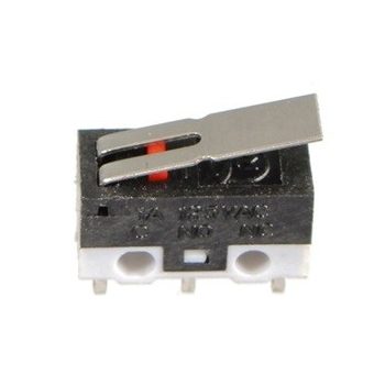 Egyenes karú mikro kapcsoló AC 125V 1A 