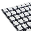 64 bites WS2812 5050 RGB LED Display modul - négyzet alakú 