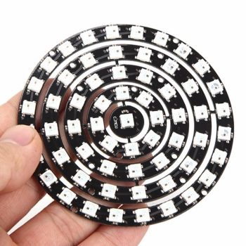 61 bites WS2812B 5050 RGB LED köralakú