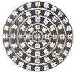 61 bites WS2812B 5050 RGB LED köralakú