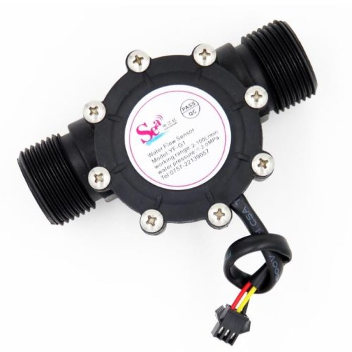 G1- DN25 Víz áramlásmérő szenzor (3 vezetékes) Flow sensor - 2-100L/min 2.0MPa