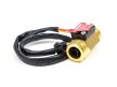 G1/2 Víz áramlásmérő szenzor rézházas (3 vezetékes) YF-B1 Flow sensor 1-25L/min - Solenoid