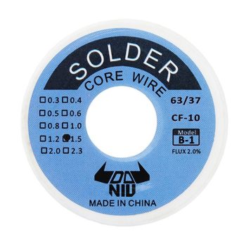 Forrasztó ón 100g 1,5mm 63/37 flux 2% (DANIU)