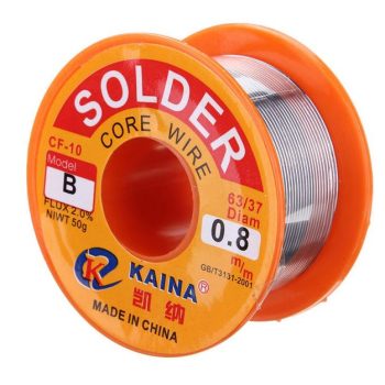 Forrasztó ón 0,8mm 50g 63/37 flux 2% 